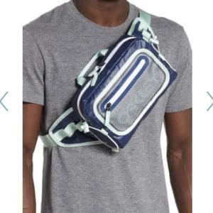 Oakley 90s Retro Belt Bag Navy Pistachio White
